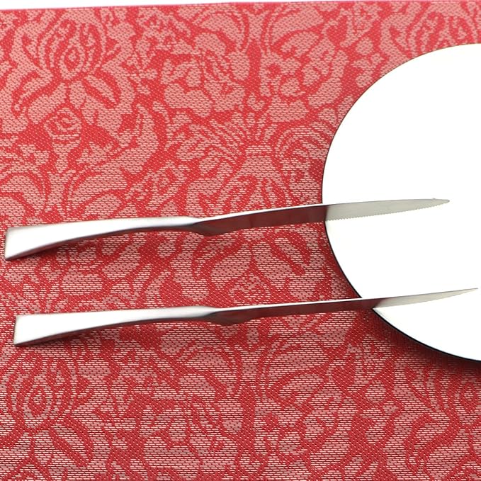 24-Piece Flatware Set, Extra Thick Heavy Duty - Image 7