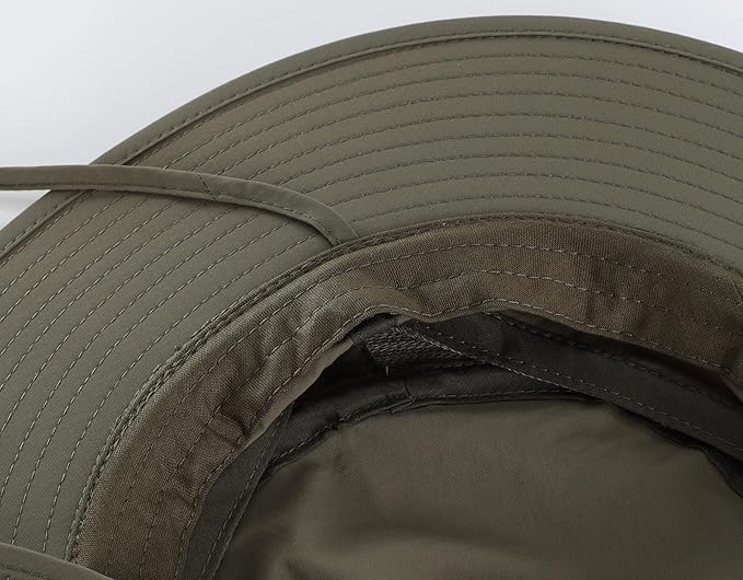 Home Prefer UPF 50+ Men's Sun Hat Wide Brim Bucket Hat UV Protection Hat - Image 7