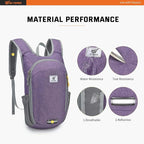 SKYSPER Small Daypack 10L Hiking Backpack Packable Lightweight Travel Day Pack - Image 4