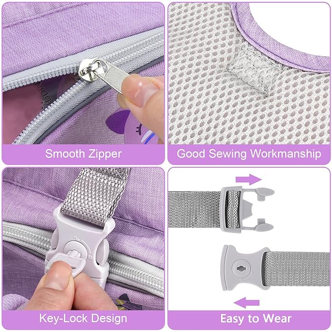 Accmor Toddler Harness Leash, Cute Deer Kids Harness + Anti Lost Wrist Link - Image 3