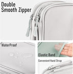 Leather Travel Electronic Organizer - Image 5