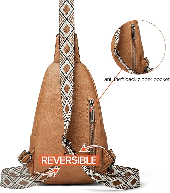 Sling Bag Crossbody Bags for Women Small Cross Body Bag Fanny Packs Chest Sling - Image 6