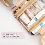 Travel Hanging Toiletry Bag for Women, - Image 6