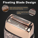 Ufree Foil Shavers Electric Razor for Men, Beard Trimmer Grooming Shaving Kit, Hair Trimmer, Cordless Head Shavers for Bald Men Barber Clippers, Birthday Gifts for Him