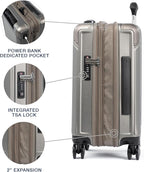 Travelpro Platinum Elite Hardside Expandable Carry on Luggage, 8 Wheel Spinner - Image 4