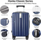 Hanke Luggage Sets 3 piece Carry On Luggage - Image 3