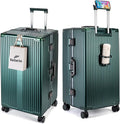 feilario 30in Super Large Captain Aluminum Frame Hardside Spinner Wheels Luggage by feilario