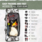 Jetstream Heavy Duty Multi Pocket Durable Sports Gym Equipment Travel Duffel Bag - Image 6