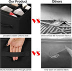Shoe Organizer for Closet 2 Pack, Foldable Shoe Box - Image 3