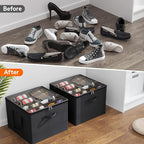 Lifewit Shoe Storage Organizer for Closet, Fits 12-16 Pairs, Large Shoe Box - Image 7