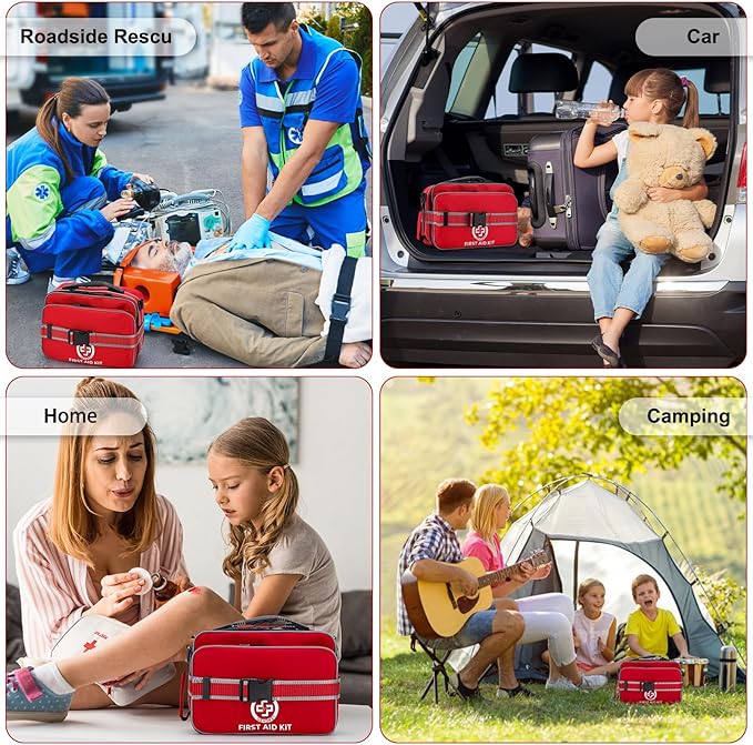 Professional 500 Piece Emergency First Aid Kit - Image 6