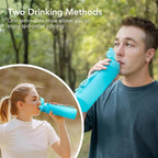 TakeToday Collapsible Water Bottles 32oz, Foldable Travel Water Bottle - Image 6