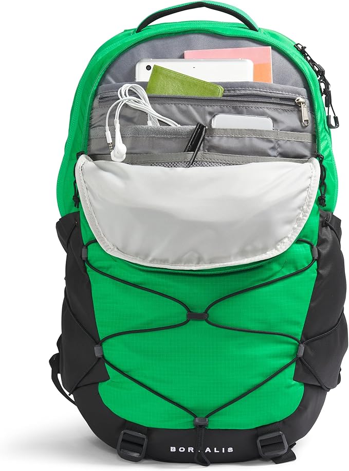 The North Face Borealis Commuter Laptop Backpack, Optic Emerald/TNF Black - Image 5
