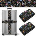 2 Pack Wildflower Luggage Straps by Unknown
