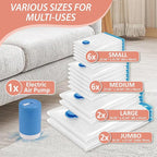 Cozy Essential 16 Pack Vacuum Storage Bags - Image 4