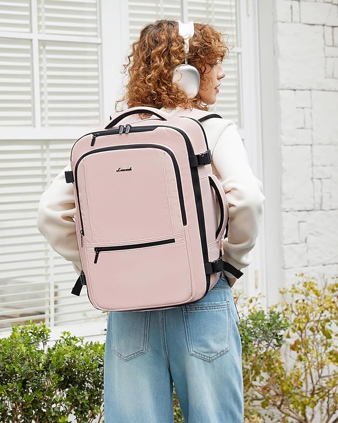 LOVEVOOK Travel Backpack for Women & Men, 40L Large Carry On Backpack Airline - Image 2