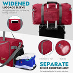Canway 115L Travel Duffel Bag, Foldable Weekender Bag - Image 7