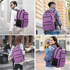 Backpack for Girls Women, School Backpack for Teen Boys, Lightweight Casual - Image 7