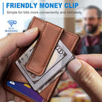 Airtag Wallet for Men, with Money Clip Gift Boxed, Slim Front Pocket Wallet - Image 6