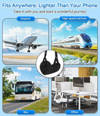 Portable Airplane Foot Hammock-Ultimate Comfort Bundle w/Sleep Mask & Ear Plugs - Image 6