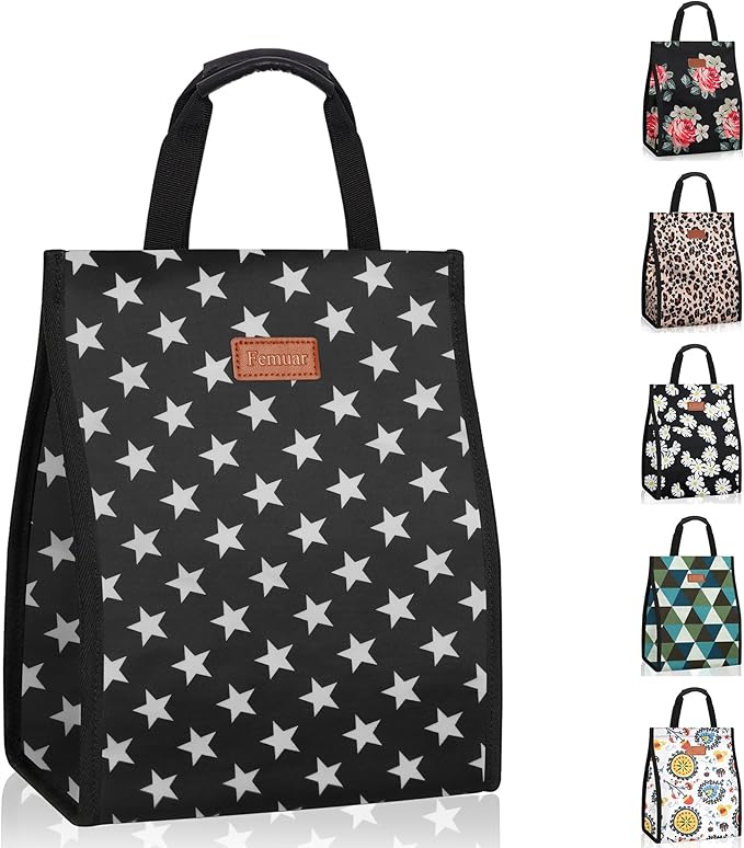 Lunch Bags for Women Insulated Reusable Lunch Tote by GuangzhouTailinTechnologyCo
