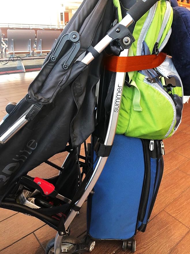 4Pack Add Bag Luggage Straps to Connect Two Suitcases, Adjustable Luggage Belt - Image 7
