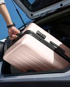 Carry On Suitcase, Checked Trunk Luggage - Image 4