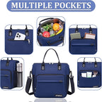 TuErCao Bule Lunch Box for Women Insulated Lunch Bag for Female Adult for Work - Image 5