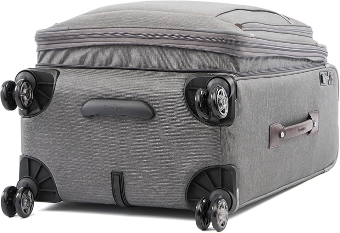 Travelpro Platinum Elite Softside Expandable Checked Luggage, 8 Wheel Spinner - Image 7