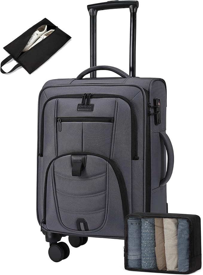 LOVEVOOK Carry On Luggage Airline Approved, Suitcases by LOVEVOOK