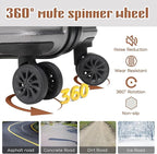 Luggage Set 3 Piece Luggage Set ABS hardshell Spinner Wheels Luggage Carry on - Image 4
