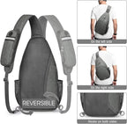 G4Free Sling Bag RFID Blocking Sling Backpack Crossbody Chest Bag Daypack - Image 6