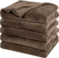PHF Oversized King Fleece Blanket 120"x120", No Shed No Pilling Big Soft Blanket by PHF