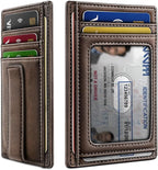 BULLIANT Men Wallet, Slim Leather Wallet Money Clip Card Hodler by BULLIANT