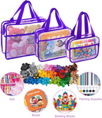 XEWEA Clear Travel Toiletry Bags, 3 Pack TSA Approved Transparent Makeup Bag - Image 8