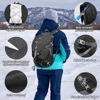 Seektop 20L Ultra Lightweight Waterproof Hiking Backpack Small Outdoor Foldable - Image 3