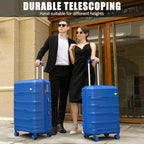 Carry On Luggage 22x14x9 Airline Approved, Hard Shell Suitcase - Image 3