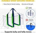 VENO 10 Pack Moving Bags, Heavy Duty, Moving Boxes Alternative, Packing Storage - Image 5