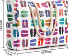 Becokan Beach Bags for Women Large Waterproof Beach Tote Bag Zipper Beach Bags - Image 4
