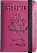 Passport Holder Cover Wallet Travel Essentials RFID Blocking Leather Card Case by PASCACOO