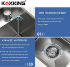 RV Sink 13x15x9, Compact Workstation Bar Sink - Image 6
