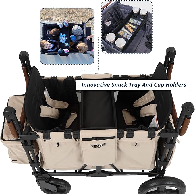 Keenz VYOO Stroller Wagon with Canopy - Image 8