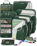 8 Set Packing Cubes for Travel, Gifts for Women Mom, Anti-Tearing Suitcase by OlarHike