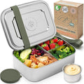 Everusely - Bento Box - Sage, 47oz / 1.4 L - Stainless Steel Lunch Box - 3 by Everusely