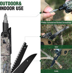 FLISSA Multitool, 15-in-1 Multi Tool Pocket Knife - Image 5