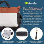 Itzy Ritzy Dream Weekender Travel Bag – Lightweight Overnight Bag - Image 4