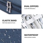 mygreen Electronic Organizer Travel Cable Organizer Bag - Image 6