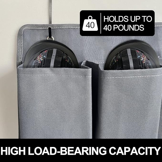RV Shoe Pockets 10 Pockets Heavy Hanging Bedside Storage Organizer - Image 3