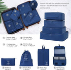 Merax Luggage sets of 13 Piece 16 20 24 28 IN Carry on Luggage sets 4 piece - Image 3