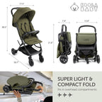 Lightweight Travel Stroller for Baby & Toddlers - Image 4